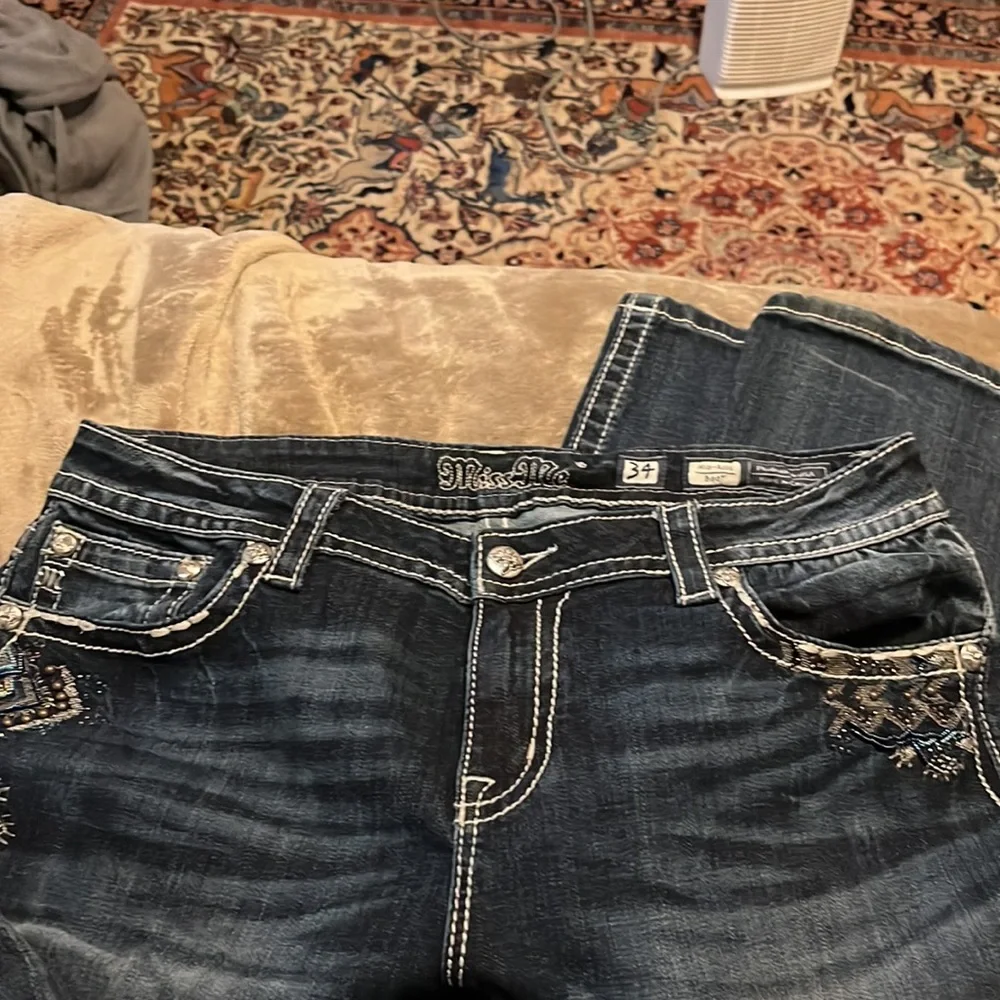 Miss Me bootcut jeans with beading - Picture 2 of 4